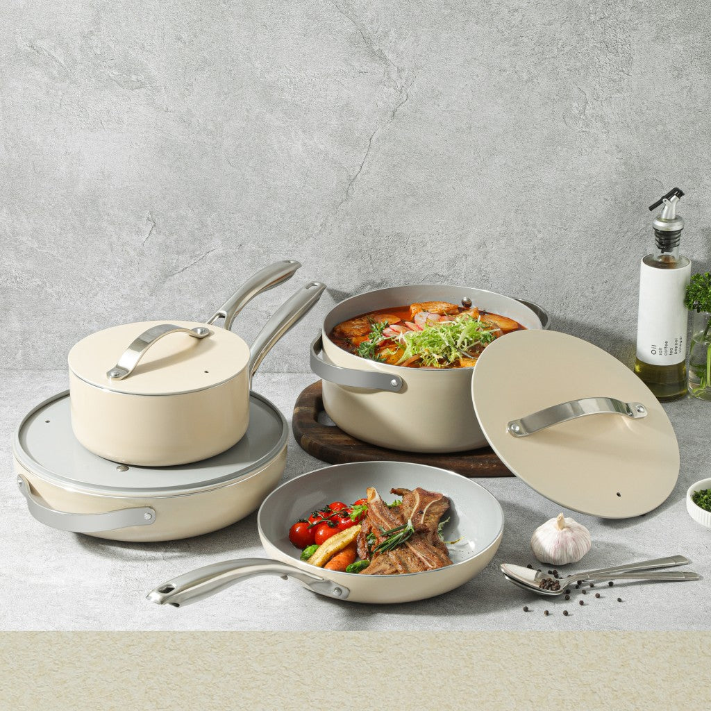 Nonstick Ceramic Cookware Set – Colarde Ceramic Non-Stick Cookware